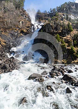 Latefossen or Latefoss is a waterfall located in the municipality of Ullensvang in Vestland County, Norway