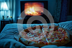 Latenight Pizza Binge And Tv Addiction Revealed In One Snapshot photo