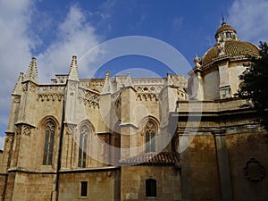 Lateral chapel apses of the Cathedral of Tarragona. Spain.