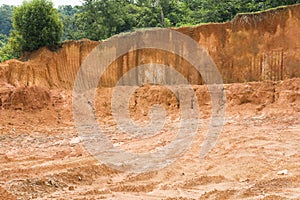 Laterite soil excavation site for sale