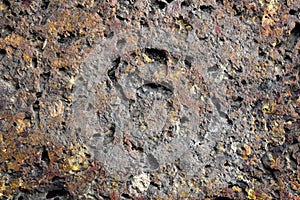 Laterite soil textured background