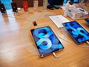 Latest Apple Computers ipad Air during launch day