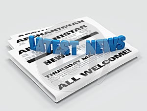 Latest news logo