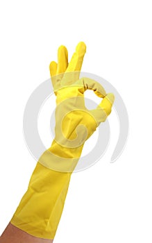 Latex Glove For Cleaning