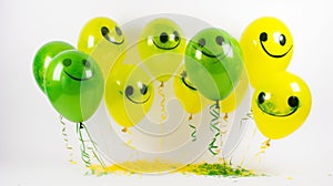 Joyful Smiley Balloons Party