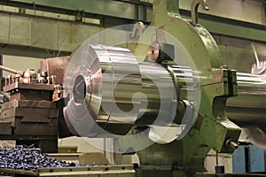 Lathe Turning Stainless Steel