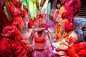 Lathmar Holi, biggest color festival of India