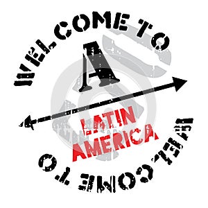 Latin America rubber stamp photo