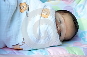 LAtin newborn baby girl