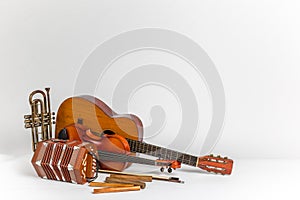 Latin style instruments photo