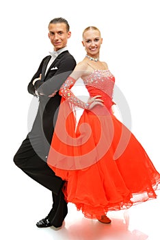 Latino dancers photo