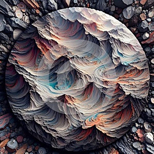 Latite Aphanitic texture A volcanic rock intermediate in comp