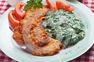 Latke, potato pancake