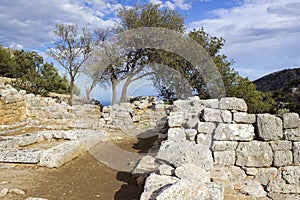 Lato, ancient city on Crete