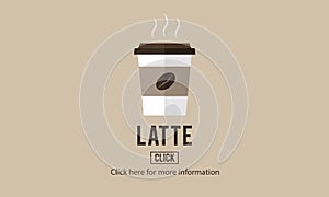 Latte Coffee Milk Foam Froth Caffeine Beverage Concept