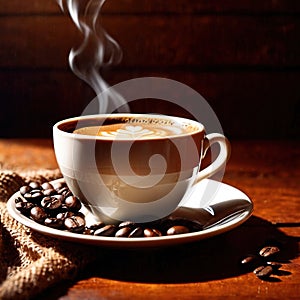 latte , italian style milk coffee hot beverage drink