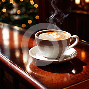 latte , italian style milk coffee hot beverage drink