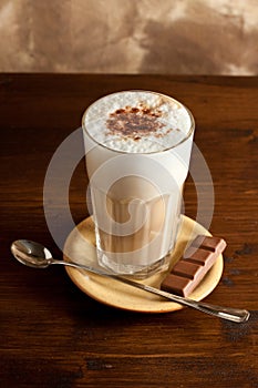 Latte macchiato photo