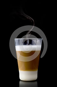 Latte macchiato photo