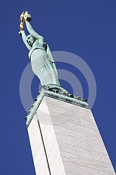 Latvia: Freedom Monument of Riga