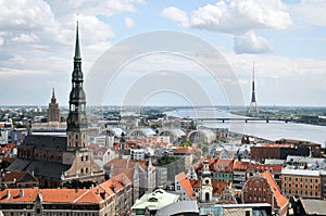 Latvia's capital Riga photo