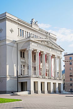 Latvian National Opera in Riga