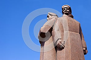 Latvian Riflemen Monument in Riga