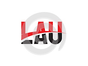 LAU Letter Initial Logo Design
