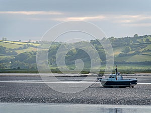 Laugharne Taf Estuary Wales