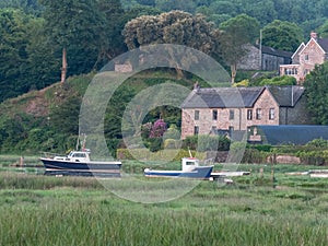 Laugharne Taf Estuary Wales