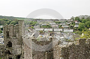 Laugharne town and castle