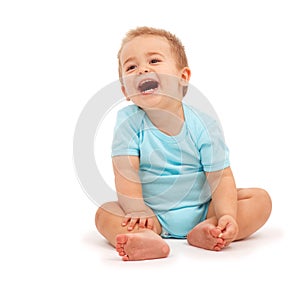 Laughing baby