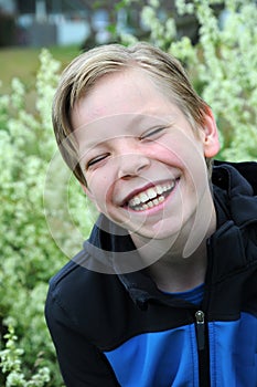 Laughing boy