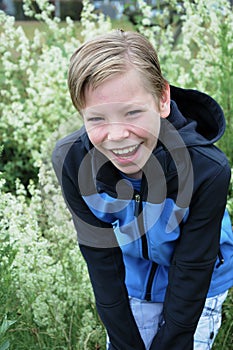 Laughing boy