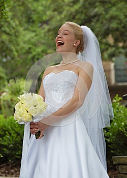 Sorridente sposa!  