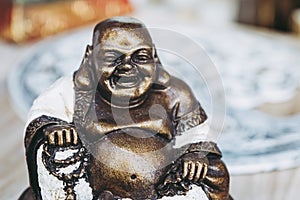 Laughing Buddha figurine