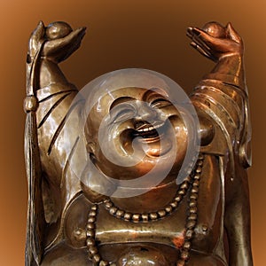 Laughing Buddha figurine photo