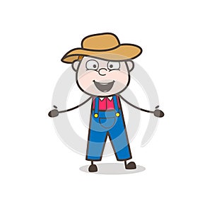 Laughing Cowboy Face Expression and Gesture