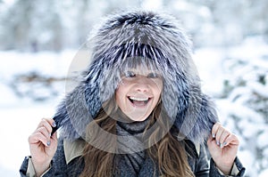 Laughing female