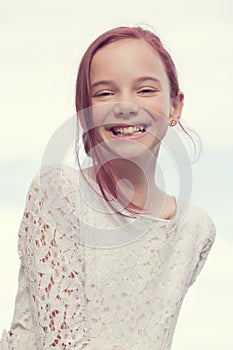 Laughing girl