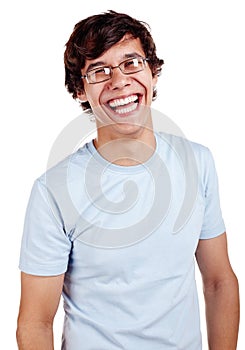 Laughing guy