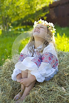 Laughing little girl