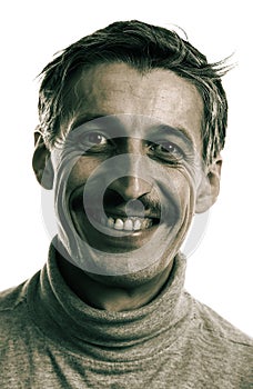 Laughing man photo