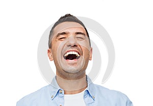 Laughing man photo