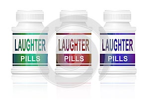 Laughter pills.