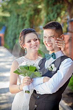 Laughter at the wedding