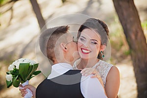 Laughter at the wedding