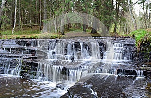 Laulasmaa waterfalls