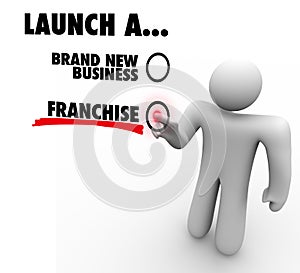 Launch Franchise or Brand New Business Entrepreneur Start Company