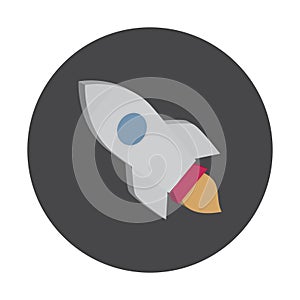 Launch  Isometric vector icon which can easily modify or edit photo